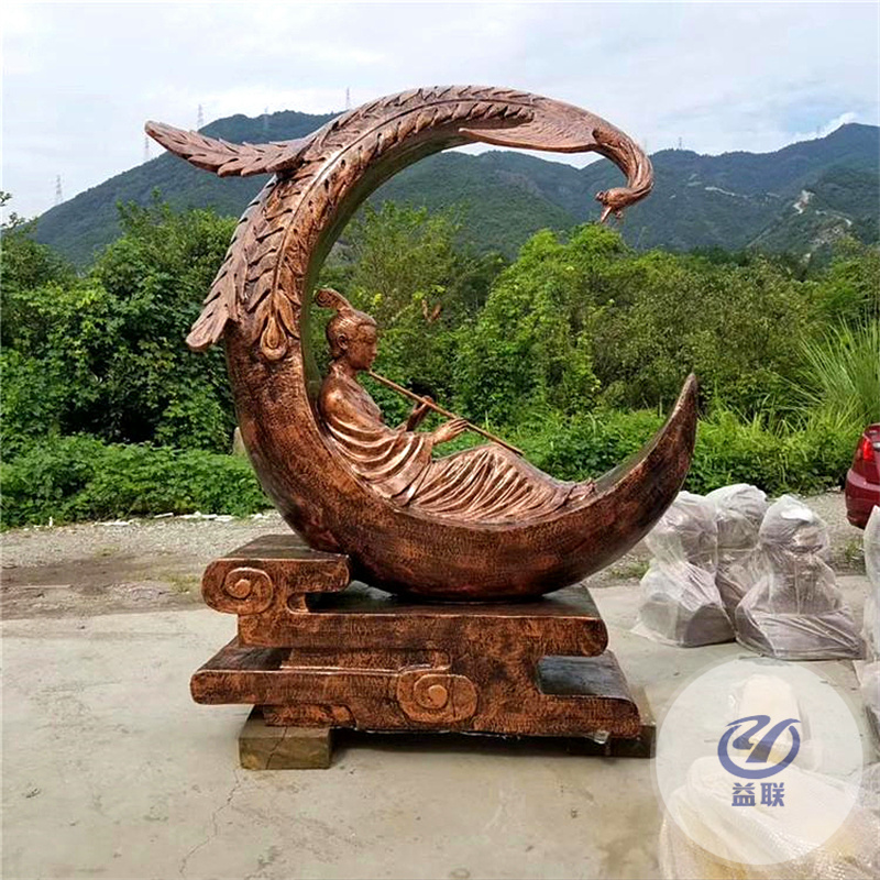 城市戶外鯨魚(yú)大型不銹鋼雕塑定制廠家鐵藝圓環(huán)鏤空球園林景觀月亮