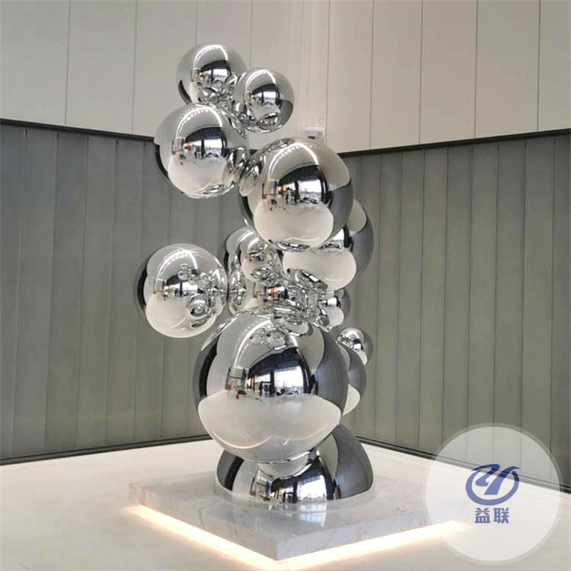 定制不銹鋼雕塑大型葉子雕塑金屬裝飾園林景觀雕塑玻璃鋼雕塑戶外