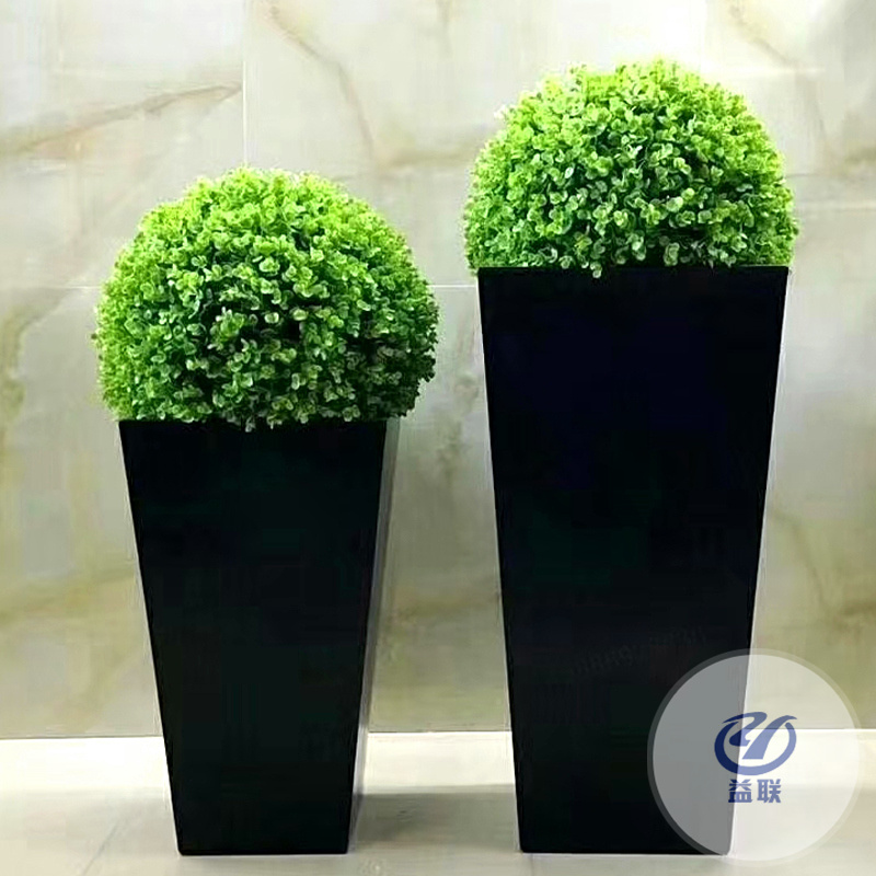 玻璃鋼花盆創(chuàng)意簡(jiǎn)約透明玻璃花瓶水培綠蘿插花瓶客廳擺件器皿魚缸